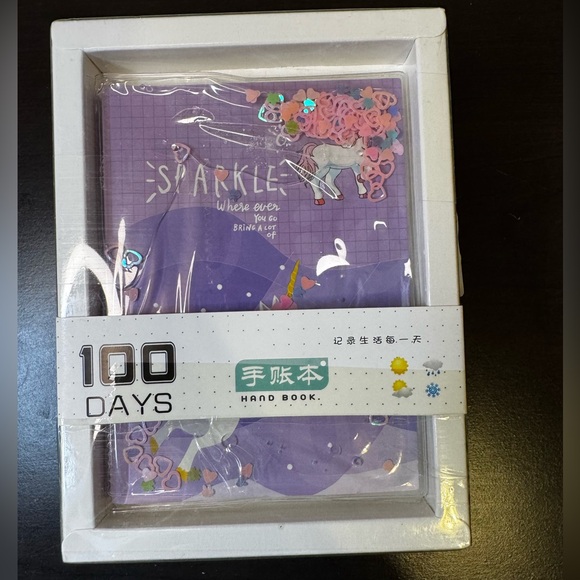 Journal 3 Pack Unicorn Purple Blue Sensory Diary Girls Boys Teens Shake It Up A5 - Picture 2 of 4